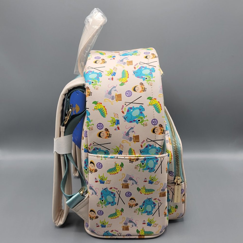 Danielle Nicole Disney Pixar Food Backpack & Cardholder Set - Picture 3 of 8